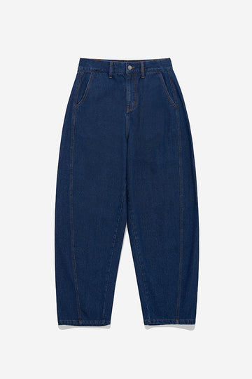 MEN'S BASIC BALL DENIM PANTS - Dark Blue