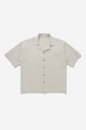 BASIC LINEN CUBAN SHIRT