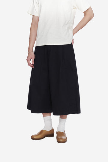 CASUAL KAKI CULOTTES - Black