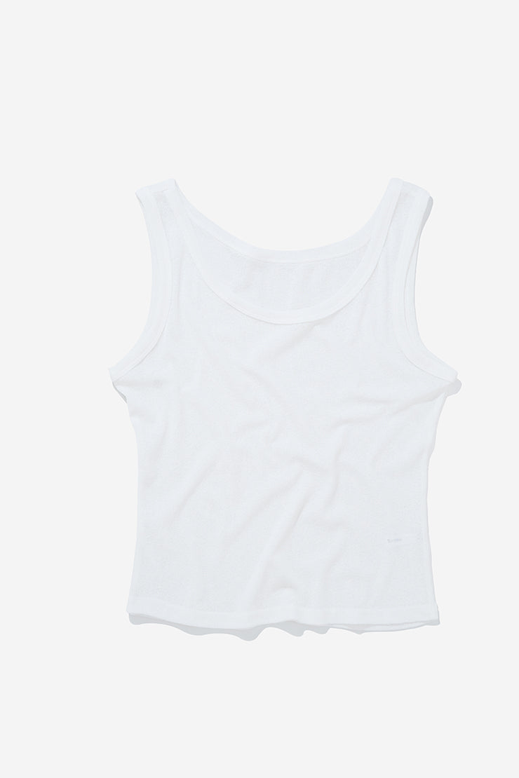 WOMEN'S TEE LAYERED PAPER - White