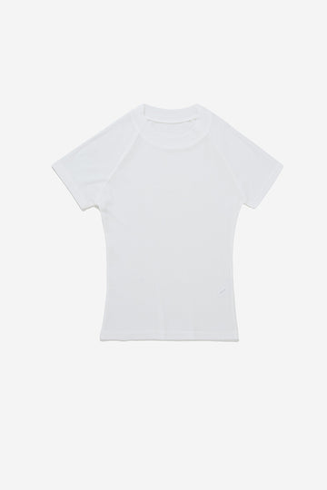 WOMEN'S TEE RAGLAN PAPER - White
