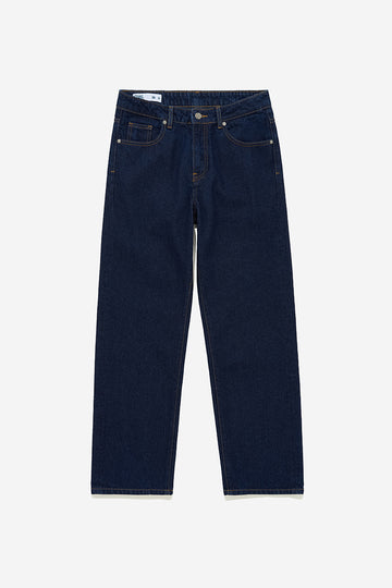 MEN'S BASIC RELAX DENIM PANTS - Indigo