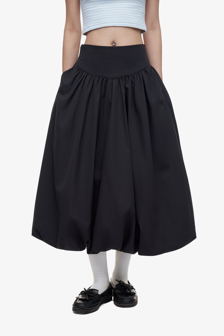 WOMEN'S NYLON BALLON SKIRT