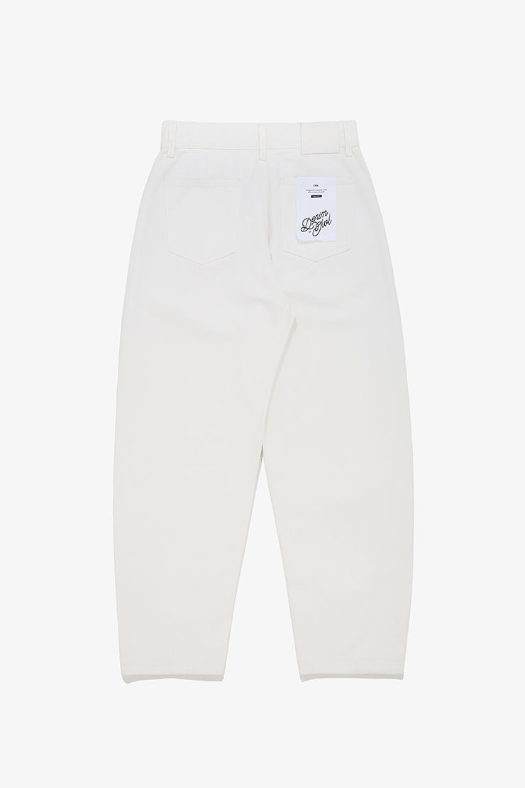 MEN'S BASIC BALL JEANS - White